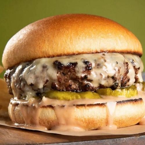 Pesto Soslu Hamburger